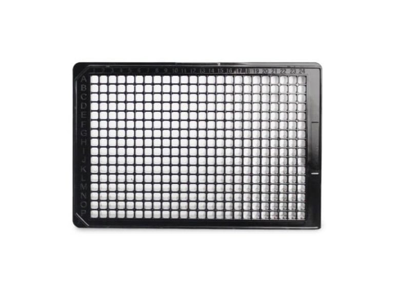 384 Well Plate Black from top